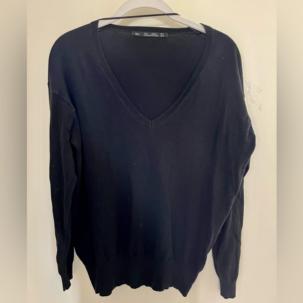 Black Zara sweater size small.